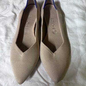 Rothy's Women's Beige Flats